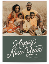 retro vintage holiday Christmas Photo Cards