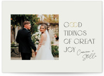 Tidings of Joy Christmas Photo Cards