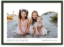 Preppy Frame Christmas Photo Cards