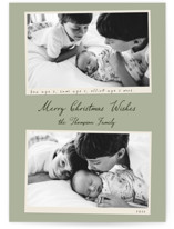 Vintage Snapshots Christmas Photo Cards