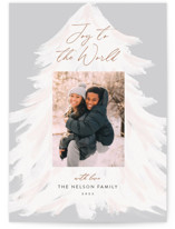 Joy Luxe Tree Christmas Photo Cards
