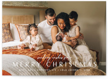 Minimal Headline Christmas Photo Cards
