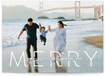 Quietude Christmas Photo Cards