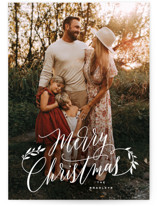 Merry Christmas Scripted Christmas Photo Cards