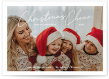 Cheerful Christmas Christmas Photo Cards