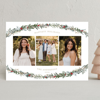 Holiday Vine Christmas Photo Cards
