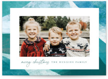 Peppermint Swirl Christmas Photo Cards