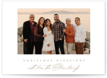 Minimalism Christmas Photo Cards