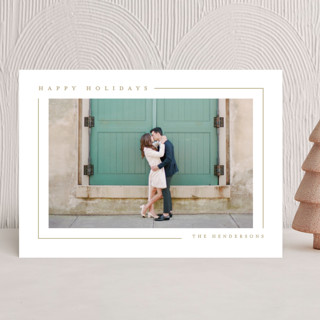 Simply Serene Christmas Photo Cards