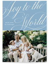 le monde Christmas Photo Cards