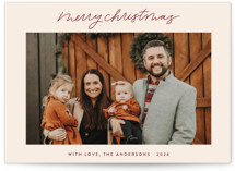 Lettered Merry Christma... by Kristen Magee