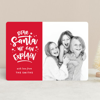 Dear Santa Christmas Photo Cards