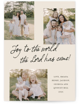 Written in Joy Christmas Photo Cards