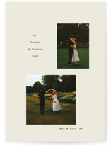 Typed Christmas Photo Cards
