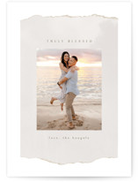 Paper Edge Christmas Photo Cards