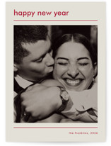 Modern blessing Christmas Photo Cards