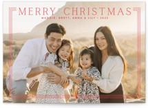 Merry Classic Frame Christmas Photo Cards