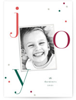 Smart Joy Christmas Photo Cards