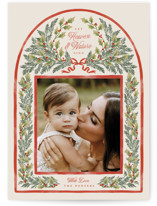 Outlined Christmas Photo Cards