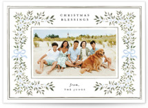 Botanical Blessings Christmas Photo Cards