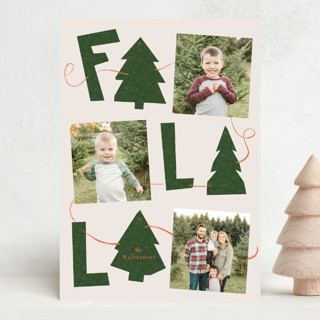 holiday garland Christmas Photo Cards