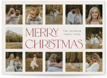 Sweeping Christmas Photo Cards