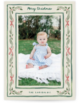 Holiday Gingham Christmas Photo Cards