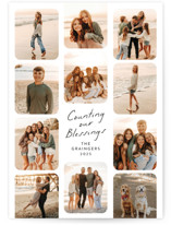 So Many Blessings Christmas Photo Cards