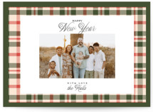 Glory & Plaid Christmas Photo Cards