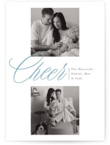 Quiet Overlap Christmas Photo Cards