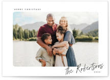 Script Corner Christmas Photo Cards