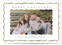 Holiday Fringe Christmas Photo Cards