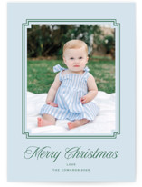 Chic Frame Christmas Photo Cards