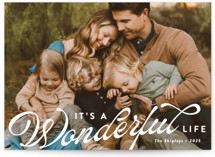 these wonderful things Christmas Photo Cards