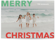 Merry & Bold Christmas Photo Cards