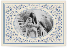 Peaceful Blooms in Blue by Sabrin Deirani