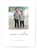 warmwishes Christmas Photo Cards