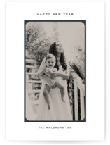 simple border Christmas Photo Cards