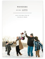 Modern Religious Christmas Photo Cards