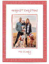 Picnic Christmas Photo Cards