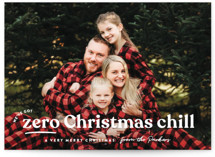 zero chill Christmas Photo Cards