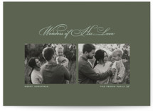 Wonder duo Christmas Photo Cards