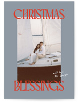Bold Blessings Christmas Photo Cards