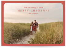 family greeting Christmas Photo Cards