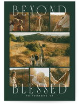 Tribute Christmas Photo Cards