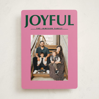 Big Peace Christmas Photo Cards