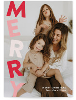 Stacked Christmas Photo Cards