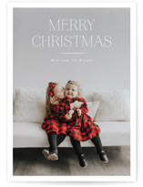 Red Letter Christmas Christmas Photo Cards