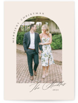 Simplest Arch Christmas Photo Cards