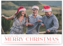 Merry Trim Christmas Photo Cards